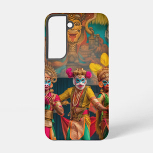Indonesische Bali-Maskentänzer Samsung Galaxy Hülle