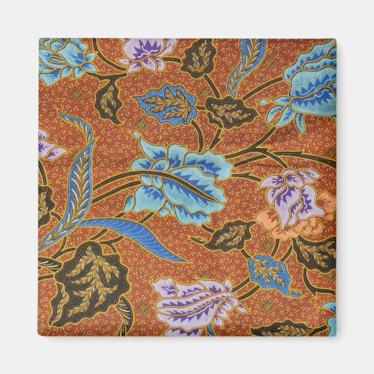 Indonesische Batik Magnet (Vorne)