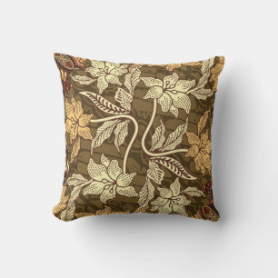 indonesische Batik-Motive mit Flora- und Fauna-Flo Kissen