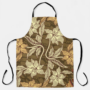indonesische Batik-Motive mit Flora- und Fauna-Flo Schürze