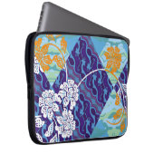 indonesische Batik-Motive mit sehr markantem Plan Laptopschutzhülle (Vorne Rechts)