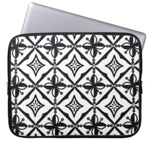 indonesische Batik-Motive mit sehr markanten Muste Laptopschutzhülle
