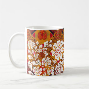 indonesische Batik-Motive mit sehr unterschiedlich Kaffeetasse