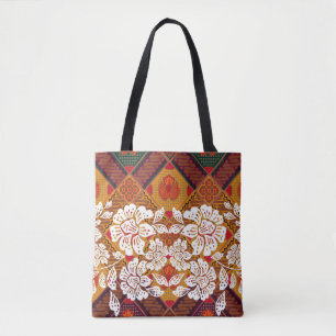 indonesische Batik-Motive mit sehr unterschiedlich Tasche