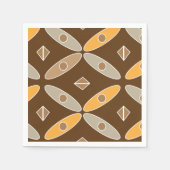 Indonesische Batik Muster Servietten (Vorderseite)