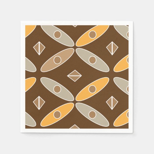 Indonesische Batik Muster Servietten (Vorderseite)