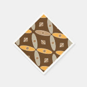 Indonesische Batik Muster Servietten (Ecke)