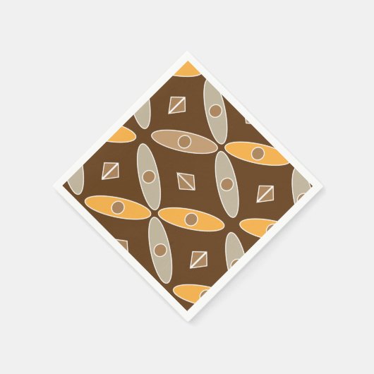 Indonesische Batik Muster Servietten (Ecke)