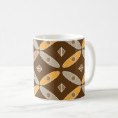 indonesische Batik-Muster-Tasse Kaffeetasse (VorderseiteRechts)