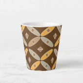 indonesische Batik-Muster-Tasse Milchtasse (Vorderseite)