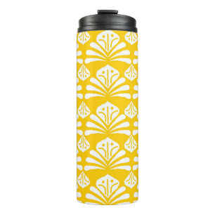 indonesische Batik typisches Design, Kombination v Thermosbecher