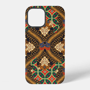 indonesische Batikmotive mit sehr charakteristisch iPhone 12 Hülle