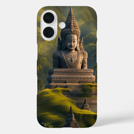 Indonesische Buddha Case-Mate iPhone Hülle (Rückseite)