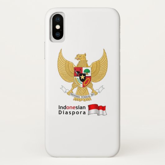 Indonesische Diaspora Case-Mate iPhone Hülle (Rückseite)