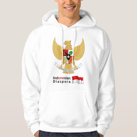 Indonesische Diaspora Hoodie (Vorderseite)