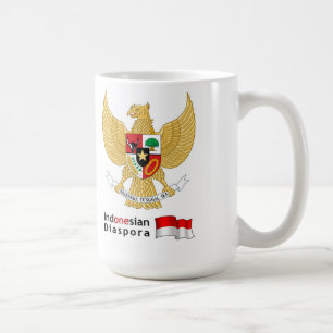 Indonesische Diaspora Kaffeetasse