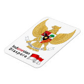 Indonesische Diaspora Magnet (Linke Seite)