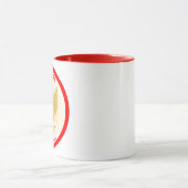 indonesische Emblem-Circle-Form Tasse (Zentrum)