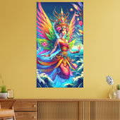 Indonesische Fairy Leinwanddruck (Insitu (Wohnzimmer))