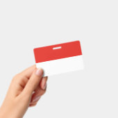 Indonesische Flagge Ausweis (Handheld)