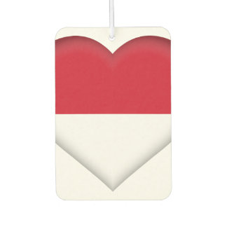 Indonesische Flagge Autolufterfrischer