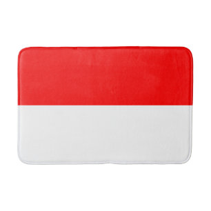 Indonesische Flagge Badematte