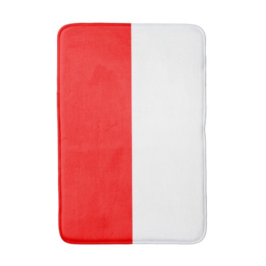 Indonesische Flagge Badematte (Vorderseite Vertikal)