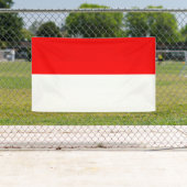 Indonesische Flagge Banner (Insitu)