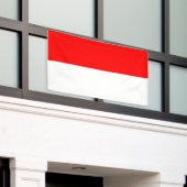 Indonesische Flagge Banner (Äußeres Gebäude)