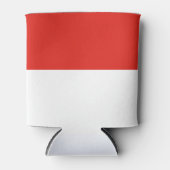 Indonesische Flagge Dosenkühler (Vorderseite)