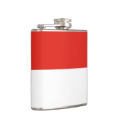 Indonesische Flagge Flachmann (Rechts)