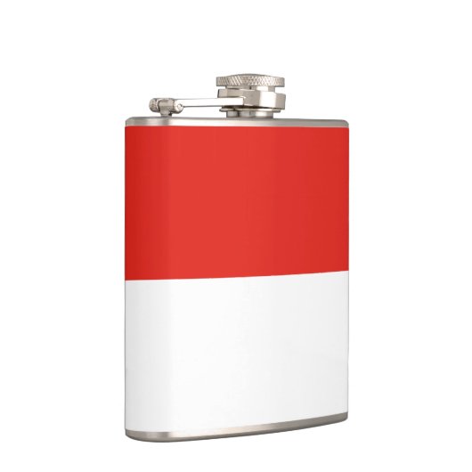 Indonesische Flagge Flachmann (Rechts)