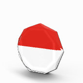Indonesische Flagge Fotoblock (Rechts)