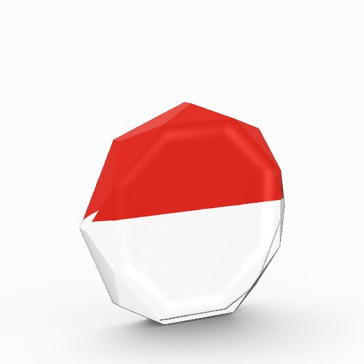 Indonesische Flagge Fotoblock (Links)