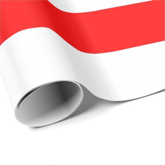 Indonesische Flagge Geschenkpapier (Rolleneckpunkt)