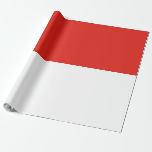 Indonesische Flagge Geschenkpapier
