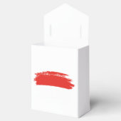 Indonesische Flagge Geschenkschachtel (Geöffnet)