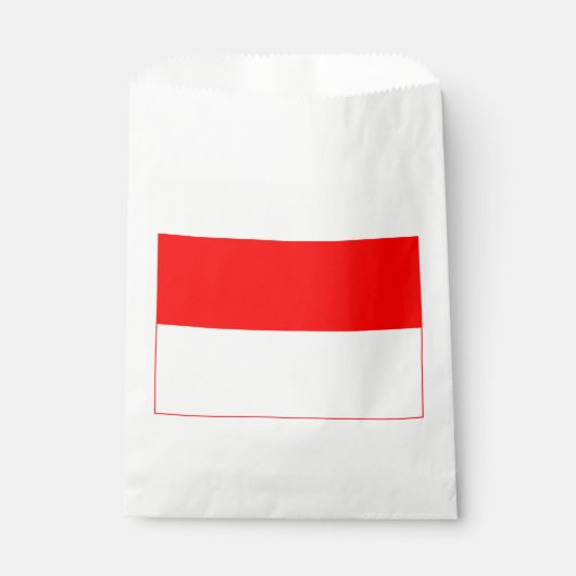 Indonesische Flagge Geschenktütchen (Vorderseite)