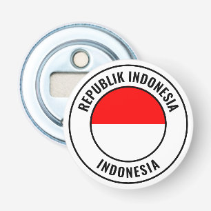 Indonesische Flagge Gorgeous Patriotic Flasche Ope Flaschenöffner