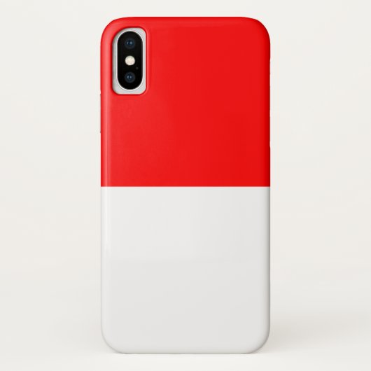 Indonesische Flagge (Indonesien) Case-Mate iPhone Hülle (Rückseite)