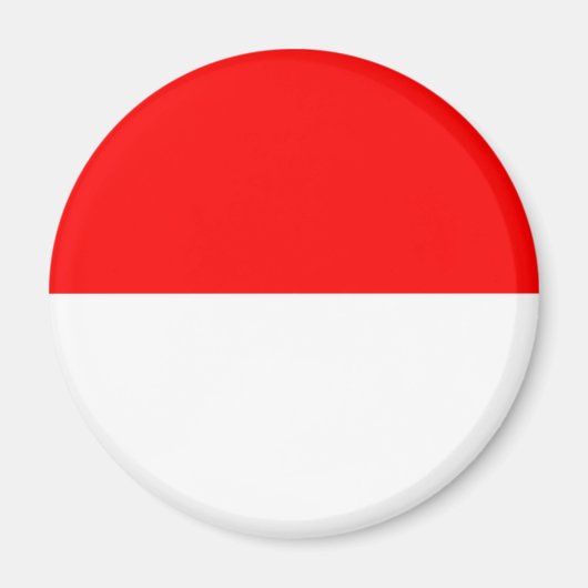 Indonesische Flagge (Indonesien) Magnet (Vorne)
