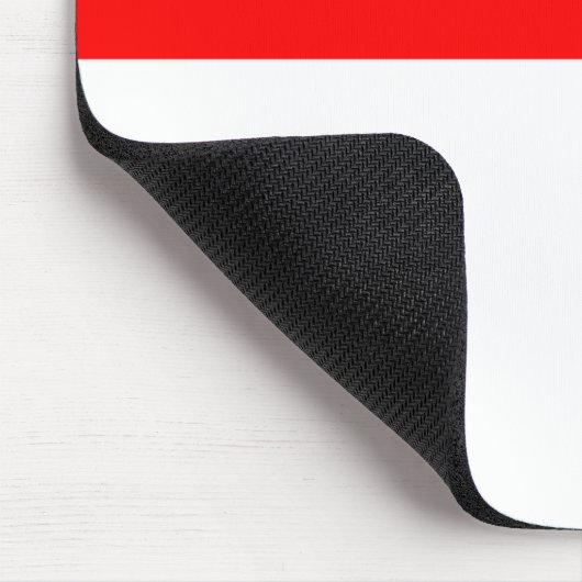 Indonesische Flagge (Indonesien) Mousepad (Ecke)