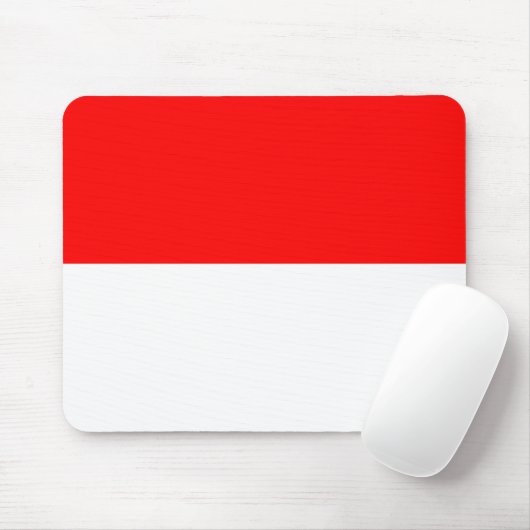 Indonesische Flagge (Indonesien) Mousepad (Mit Mouse)