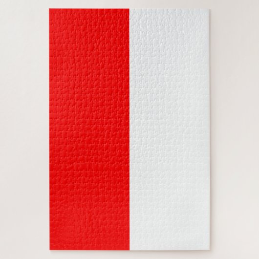 Indonesische Flagge (Indonesien) Puzzle (Vertikal)