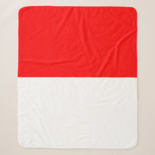 Indonesische Flagge (Indonesien) Sherpadecke