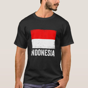 Indonesische Flagge Indonesien T-Shirt