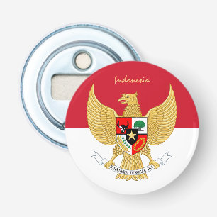 indonesische Flagge & indonesische Party/Sport Flaschenöffner