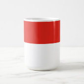 Indonesische Flagge Kaffeetasse (Mittel)