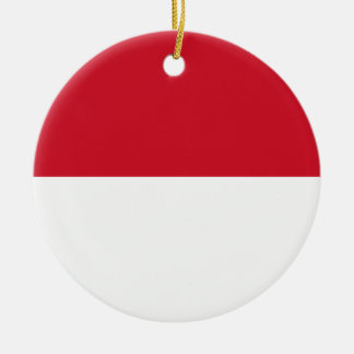 Indonesische Flagge Keramikornament
