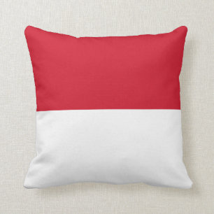 Indonesische Flagge Kissen